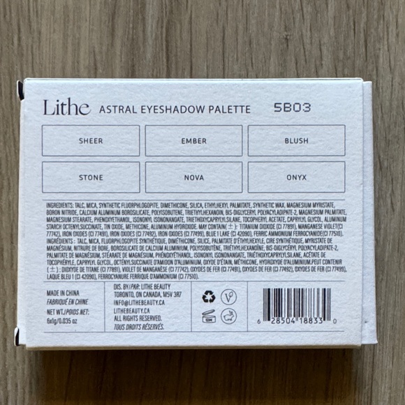 Lithe eyeshadow palette - Picture 2 of 4